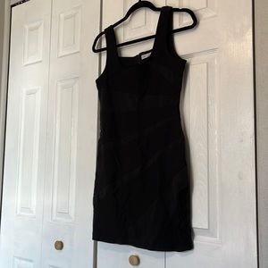 Silence+noise little black bandage dress